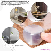 Baby Safety Corner Guards Furniture Edges (Sphere Shaped L size 20 Pcs)
